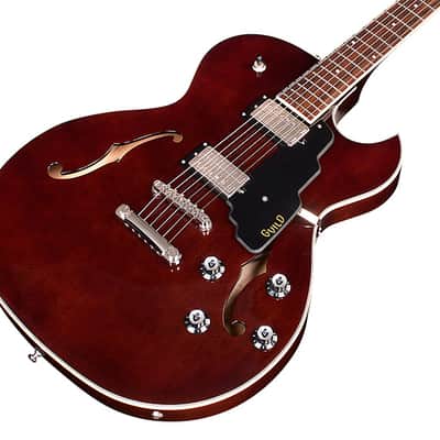 Guild Starfire I SC Single Cut Semi-Hollow Vintage Walnut image 10