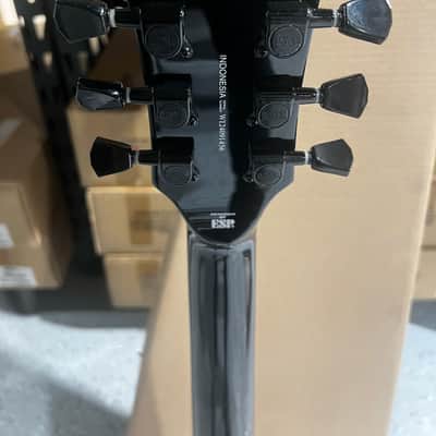 ESP LTD EC-256 Electric Guitar - Silver Sunburst Teardrop image 6
