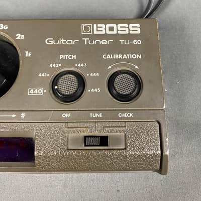 Boss TU-60 Vintage Guitar Tuner MIJ! Rare! 1980’s image 3