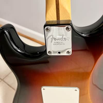2015 Fender American Special Stratocaster HSS 3-Color Sunburst + Fender Hardshell Case image 6