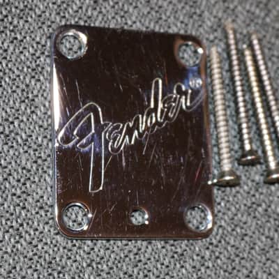 Vintage 1980s Fender Strat Plus Neckplate - NO TARIFFS image 2