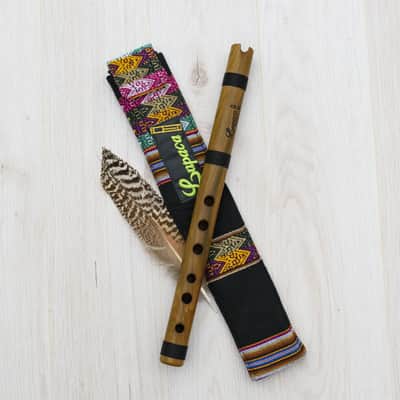 Quena Flute Professional ~ Key in G ~ Guayacan Wood image 1