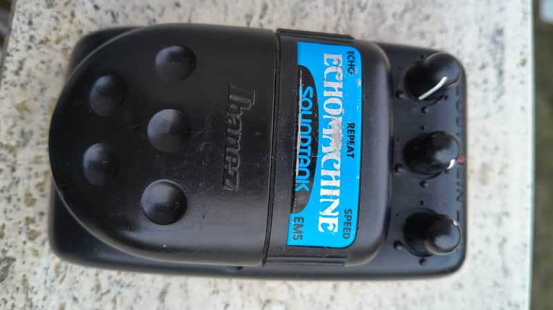 Ibanez Soundtank EM5 Echomachine Delay 1990 - 1999 - Black image 1