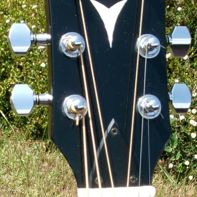2011 K Yairi KYF-1 Electric Acoustic Guitar with Fishman Presys+ Pickup System+Hard Case image 7