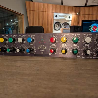 GML 8200 2-Channel Parametric Equalizer with Power Supply 1990s - Black image 1