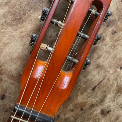 Hopf Original Hopf Parlor Acoustic Guitar 1960 - natural image 8