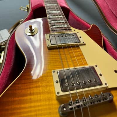Gibson Custom Shop 60th Anniversary '60 Les Paul Standard #001548 Reissue V2 2020 - Tomato Soup Burst image 5