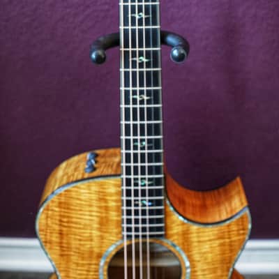 2005 Taylor K14ce Acoustic-Electric Guitar – All Solid AA-Grade Hawaiian Koa image 6