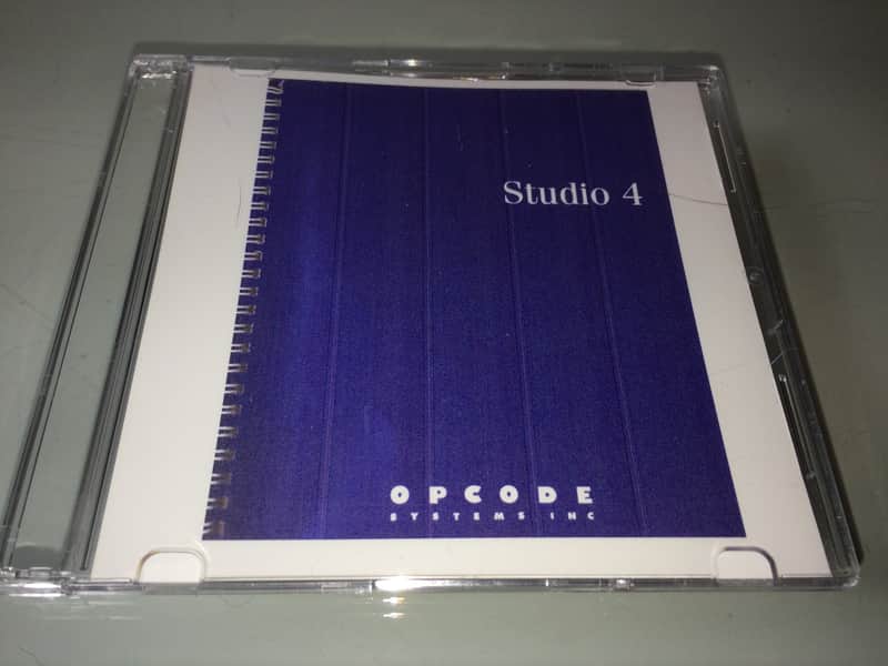 Opcode Studio Four Manual on DVD 1999 image 1