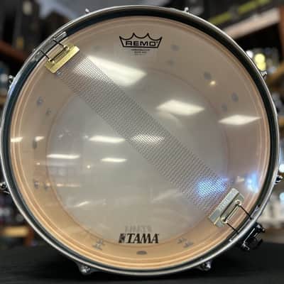 Tama Star Maple 6.5"×14" Snare Drum in Emerald Sea Curly Maple Burst image 6