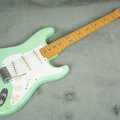 2010 Fender American Vintage ’57 Stratocaster, Surf Green + OHSC image 11