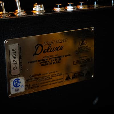 Fender Hot Rod Deluxe PR-246 – Circa 1998 – Made in USA – 40-Watt Tube Combo – Very Good Condition image 5