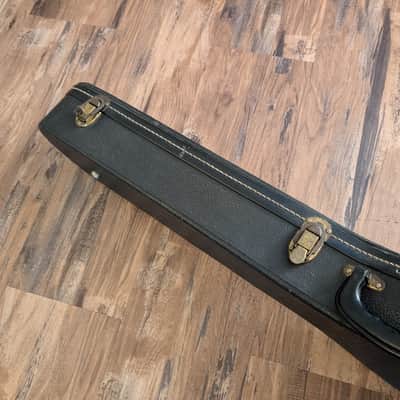 Hamer Hard Shell Guitar Case Sunburst Special 70s Thru Early 80s Black Red image 4