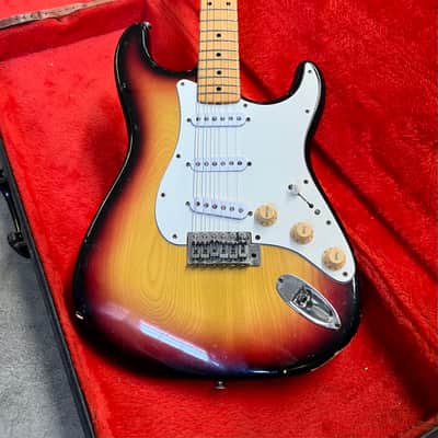 Greco Sparkle Sounds Strat 1977 Sunburst original vintage MIJ Japan Matsumoku Fujigen Stratocaster image 3