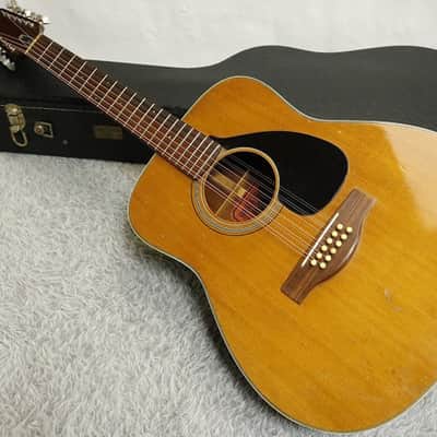 Vintage 1968 made YAMAHA FG-230 Red Label model 12strings Acoustic w/Original Hard case Made in Japan image 24