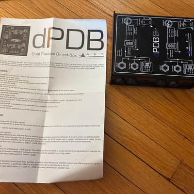 ART DPDB Dual Passive Direct Box 2009 - Present - Black image 4