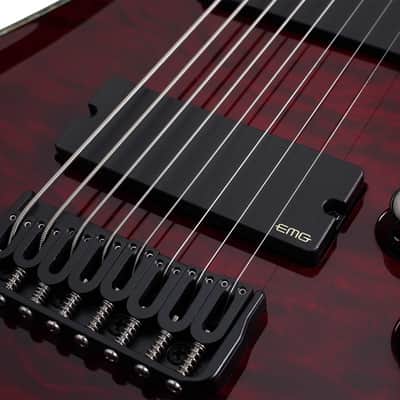 Schecter Hellraiser C-8 Black Cherry image 4