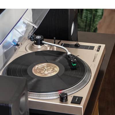 Crosley C100BT 2-Speed Bluetooth Turntable Record Player- Black-NEW image 13