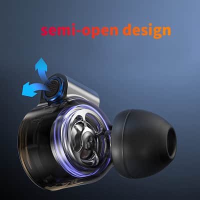 FiiO FD3 PRO Earphones in-Ear Earbuds High Resolution 1DD Deep Bass Detachable MMCX Connector with 2.5/3.5/4.4mm Plugs DLC Black image 6
