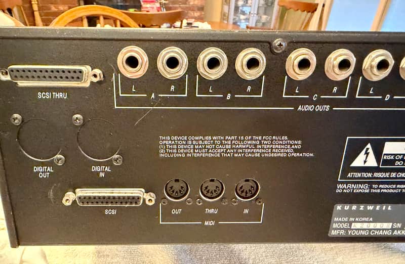 Kurzweil K2000R with Hard Drive, floppy's, and tons of sounds | Reverb