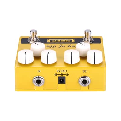 Tone City King of Blues V2 👑2 Channels Can Be Used Independently Or Combined. Channel A Warm, Transparent With Accentuated mids, Channel B Is Fat, Smooth With Dynamic Bass & Less Mids image 2