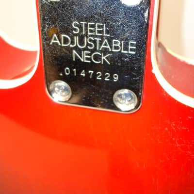 Vintage 70's Epiphone EA-260 4-String Bass Guitar, Cherryburst w/ Case image 19