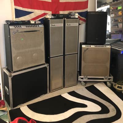 Fender PA Beatles Cabinets “Get Back Sessions” SPK 0410 PA 4x10” Columns Cabs 1967-1969 (8 Fender Alnico 10” Speakers) image 19