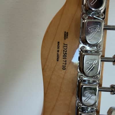 Fender MIJ Limited Telecaster MN Black Paisley 2020-2025 image 9