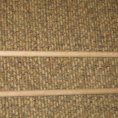 ONE pair new old stock (with packaging) Malletech NR36B Xylo/Bell Mallets - Natural Rubber, Very Hard, 1 & 1/8" Round Black Heads // Birch Handles (from around 2019) Made in USA image 14