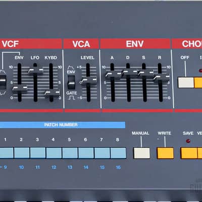 1985 Roland Juno-106S Vintage Analog Synthesizer Near-Mint w/ Built-In Speakers, Serviced 120v image 7