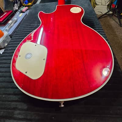 2002 Epiphone Ace Frehley Signature Les Paul 1997 - 2006 - Heritage Cherry Sunburst image 7