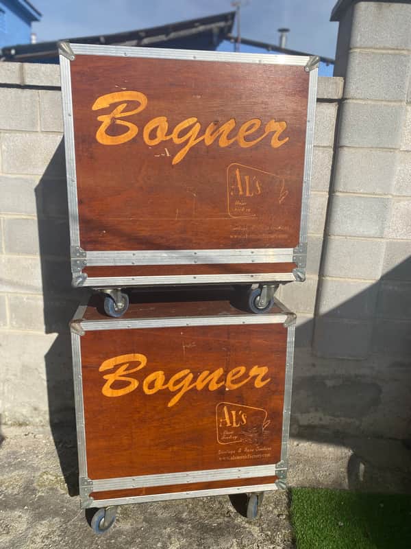 Bogner B.S.B. Flight Case Big Cab 2x12” ( Super Pack of Two)  Natural image 1