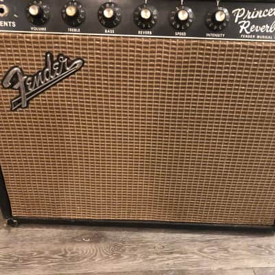 Vintage Fender Princeton Reverb 1965 Blackface image 3
