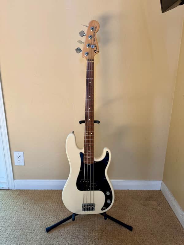 Fender American Precision Bass 1960 - Olympic White image 1