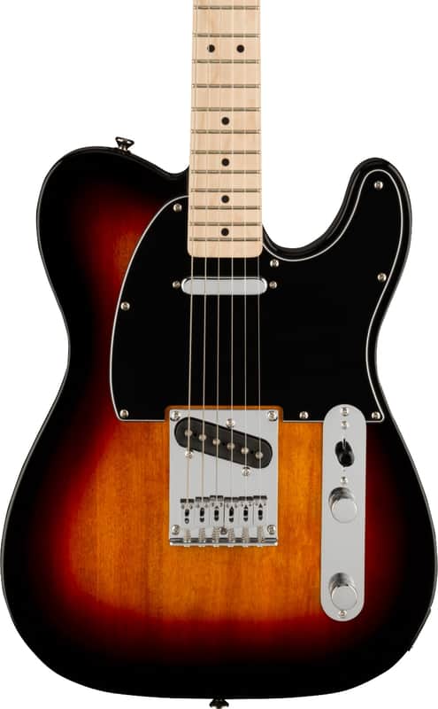 NEW Squier Affinity Telecaster with Maple Fretboard, 3-Tone Sunburst, Terrific Tele at A Tremendous Price! image 1