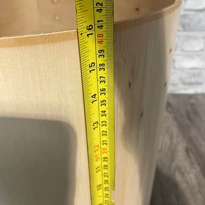 Tom Drum Shell 16”x16” Bare Wood Project / Upcycle #JB63 image 5