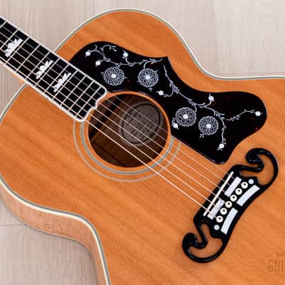 1993 Gibson J-200 Special Edition Ren Ferguson Antique Natural Spruce + Maple, 1 of 36, Near-Mint w/ Case, CoA image 7