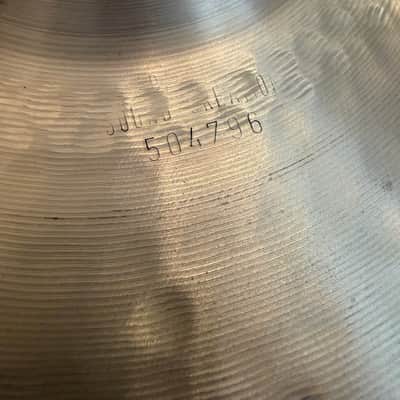 Paiste 14" Sound Creation Dark Medium Hi-Hat Cymbals (Pair) 1976 - 1989 - Traditional image 2