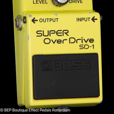 Boss SD-1 SUPER Overdrive 1985 s/n 561800 Japan as used by The Edge of U2 image 3
