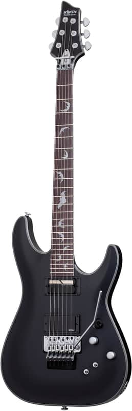 Schecter Damien Platinum-6 FR S Satin Black image 1
