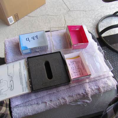 Seymour Duncan & Fender Empty Pickup Boxes Lot of 3 Seymour Duncan PU Boxes & 1 Fender PU Box image 2