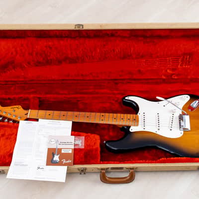 1983 Fender Fullerton American Vintage '57 Stratocaster Sunburst w/ Case, Hangtags image 23