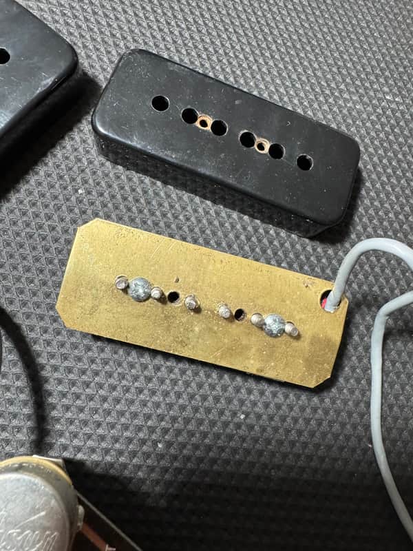 Gibson Les Paul p90 set and complete wiring harness image 1