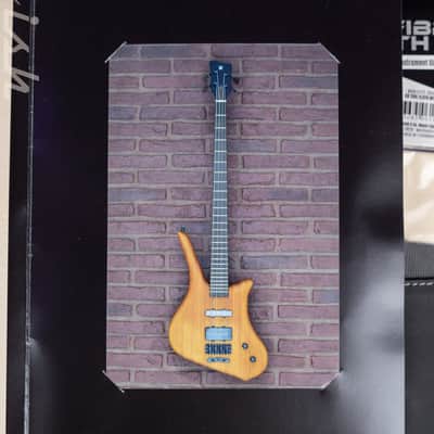 Ish x Warwick Dolphin SN TCS Custom Shop Endangered Species 4-String Bass Wenge Fretboard image 12