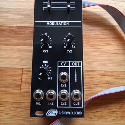 G-Storm Electro 101-VCF Black 8HP Eurorack Roland SH-101 Lowpass Filter Adaptation