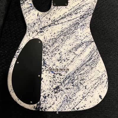 Warmoth Soloist / Dinky Charvel Jackson style 2020 Splatter image 6
