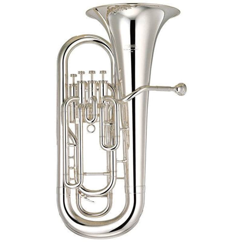 Yamaha YEP-321S Intermediate Bb Euphonium - Silver Plated image 1
