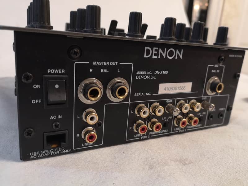 Denon DN-X100 2 Channel Professional DJ Mixer With Denon Power