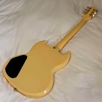 2010 Gibson Epiphone (G-400) SG Les Paul Custom Three Pickup - Made in Korea (MIK) - Antique Ivory - Free Pro Setup image 15