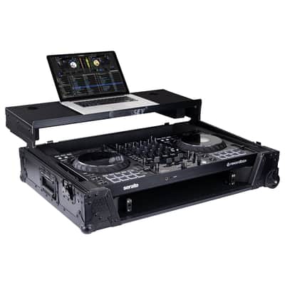 Odyssey 810GSFLX101UM2 I-Board 1U Flight Case with Glide Style Laptop Platform and Wheels for Pioneer DJ DDJ-FLX10 image 3